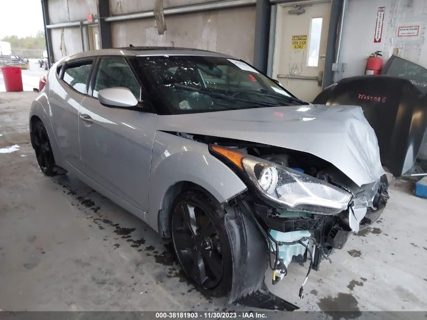 2017 HYUNDAI VELOSTER - KMHTC6AD5HU317099