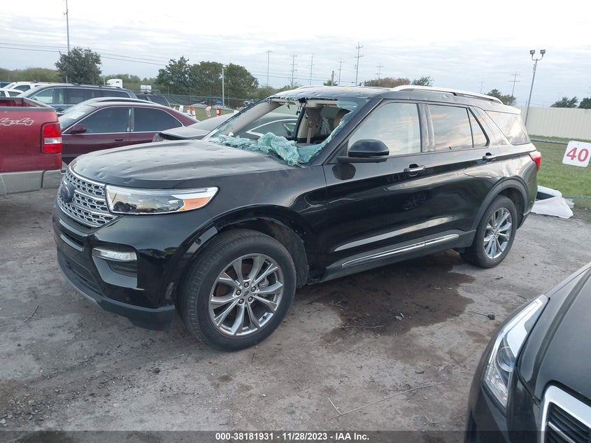 VIN 1FMSK7FH9NGA62791 2022 FORD EXPLORER LIMITED