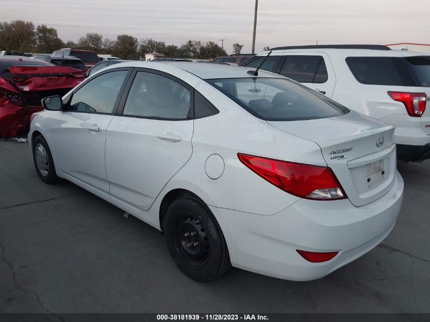 2015 HYUNDAI ACCENT GLS - KMHCT4AE3FU908042
