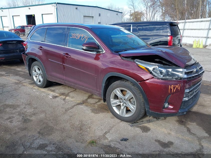 2018 TOYOTA HIGHLANDER LIMITED/LTD PLATINUM - 5TDDZRFH6JS855955