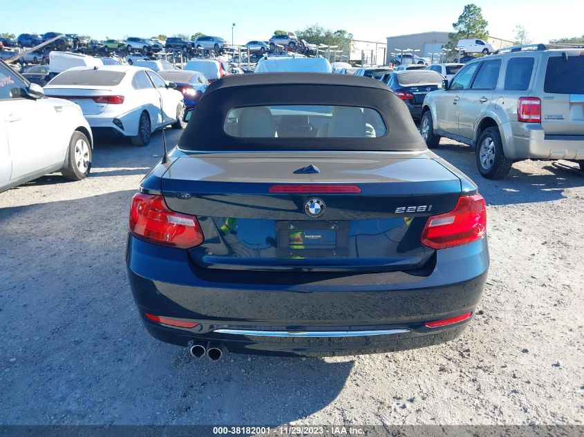 WBA1K9C50GV321654 | 2016 BMW 228I