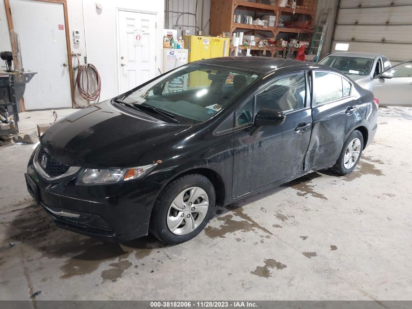 2015 HONDA CIVIC LX - 19XFB2F55FE117771