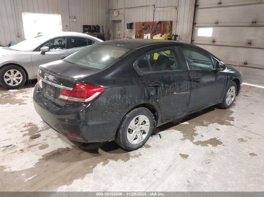 2015 HONDA CIVIC LX - 19XFB2F55FE117771