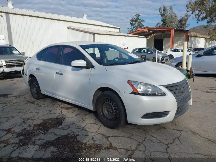 2014 NISSAN SENTRA S/SV/SR/SL - 3N1AB7AP4EL663023