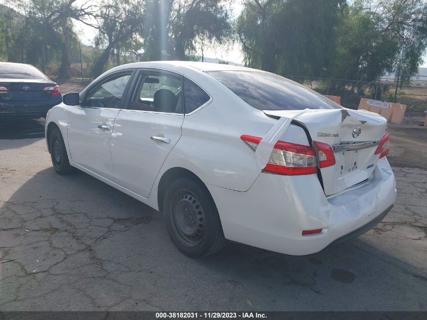 2014 NISSAN SENTRA S/SV/SR/SL - 3N1AB7AP4EL663023