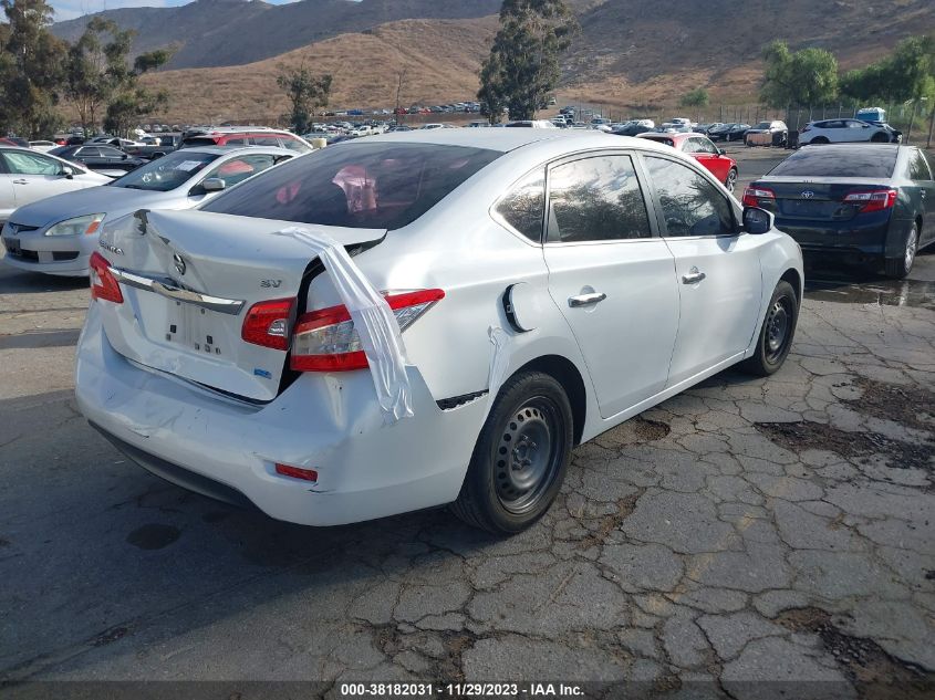 2014 NISSAN SENTRA S/SV/SR/SL - 3N1AB7AP4EL663023