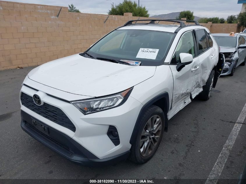 VIN JTMC1RFVXLD059393 2020 TOYOTA RAV4 XLE PREMIUM