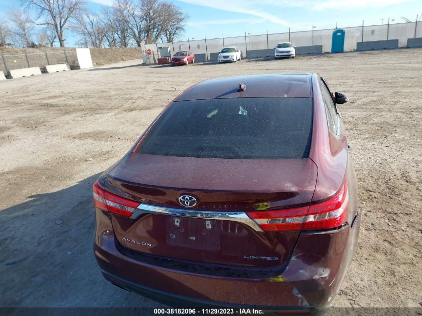 2013 TOYOTA AVALON LIMITED - 4T1BK1EB3DU044748