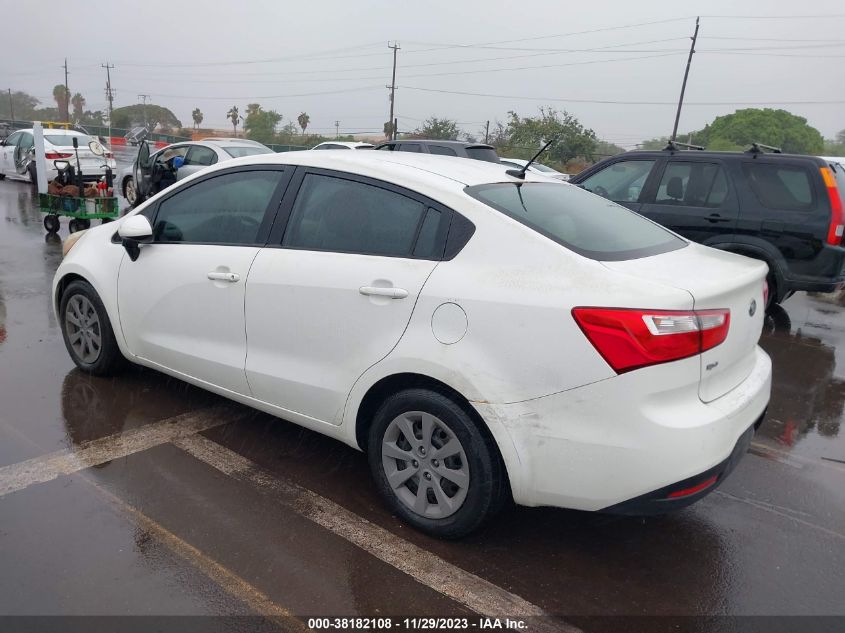 2014 KIA RIO LX - KNADM4A30E6365074