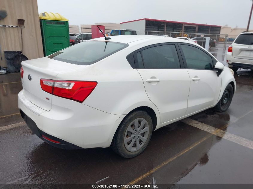 2014 KIA RIO LX - KNADM4A30E6365074