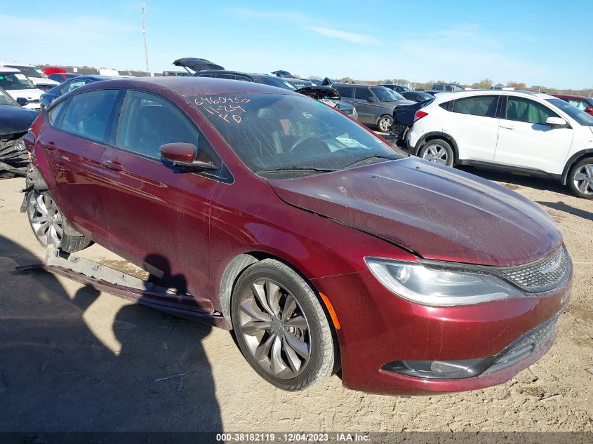 2015 CHRYSLER 200 S - 1C3CCCBB3FN752053