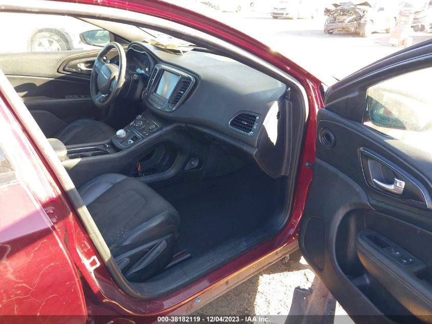 2015 CHRYSLER 200 S - 1C3CCCBB3FN752053
