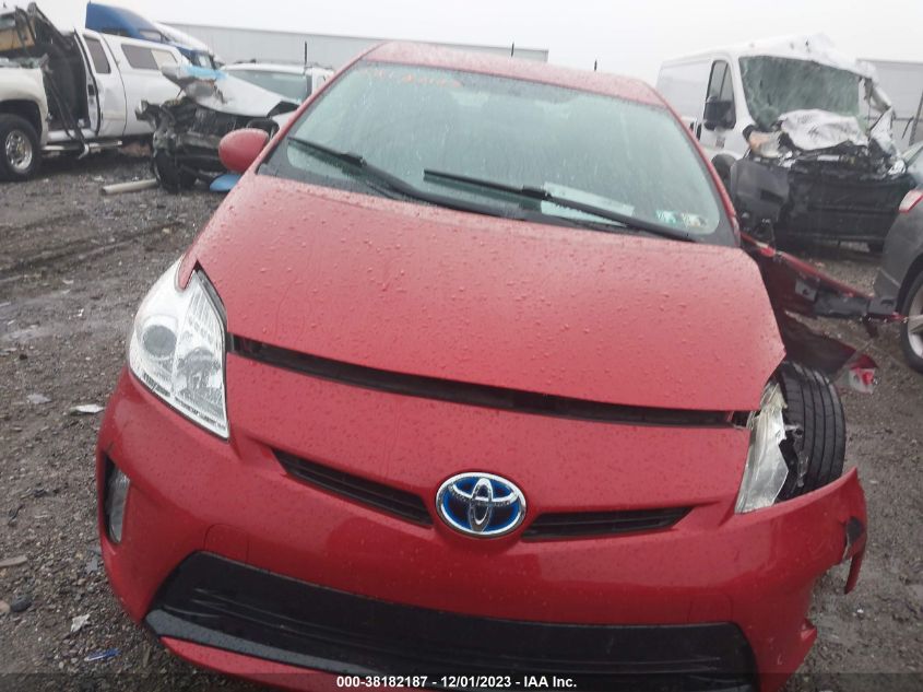 2013 TOYOTA PRIUS - JTDKN3DU8D5595794