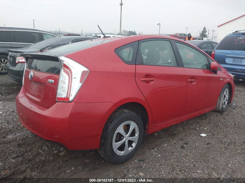 2013 TOYOTA PRIUS - JTDKN3DU8D5595794