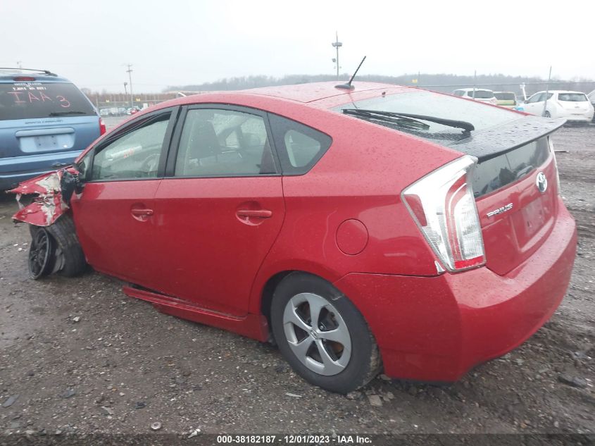 2013 TOYOTA PRIUS - JTDKN3DU8D5595794