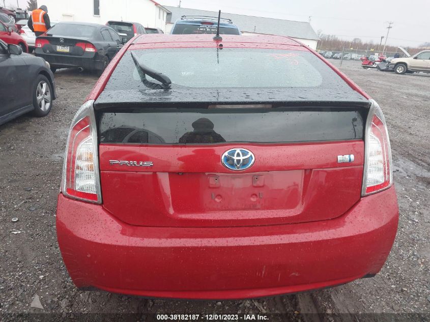 2013 TOYOTA PRIUS - JTDKN3DU8D5595794