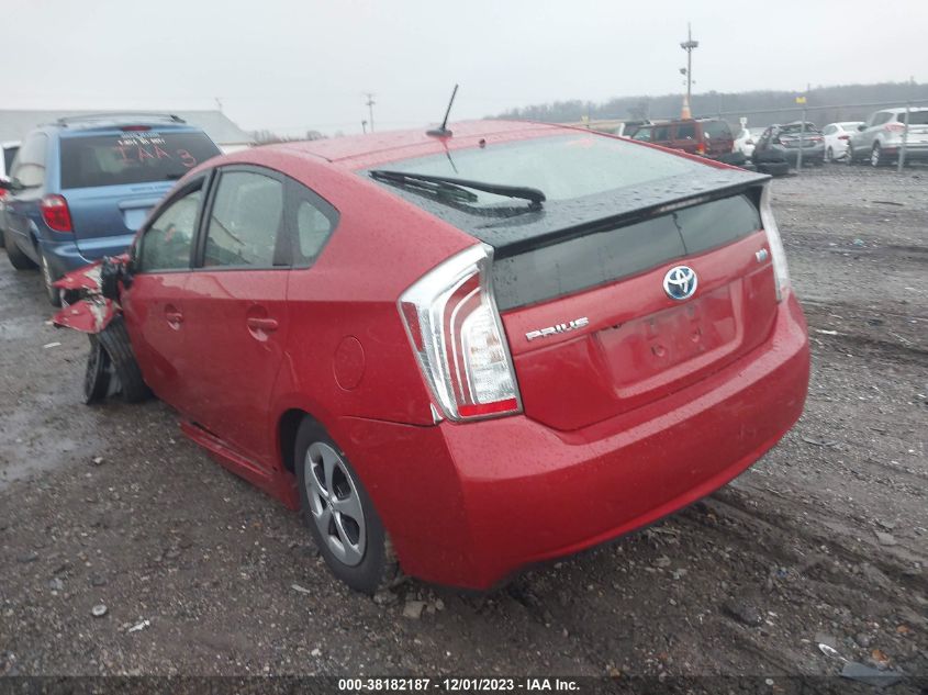 2013 TOYOTA PRIUS - JTDKN3DU8D5595794