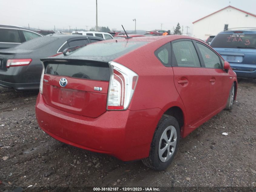 2013 TOYOTA PRIUS - JTDKN3DU8D5595794