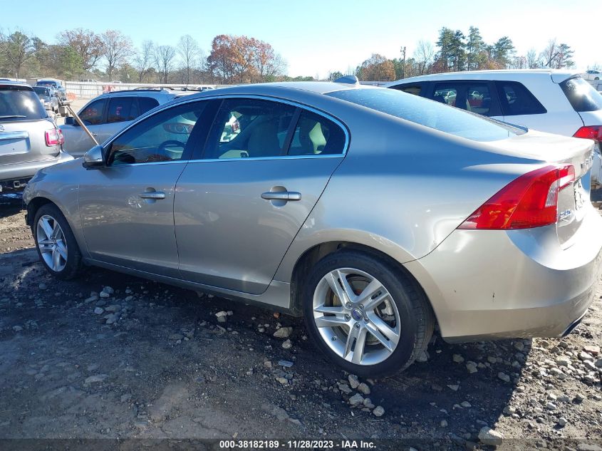 2015 VOLVO S60 T5 PREMIER - YV140MFB4F1301515