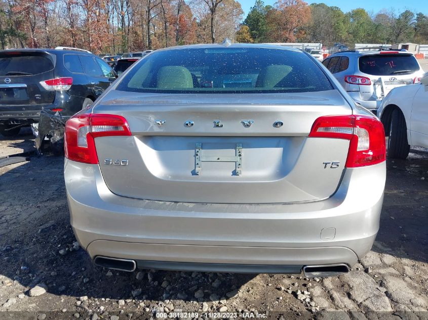 2015 VOLVO S60 T5 PREMIER - YV140MFB4F1301515