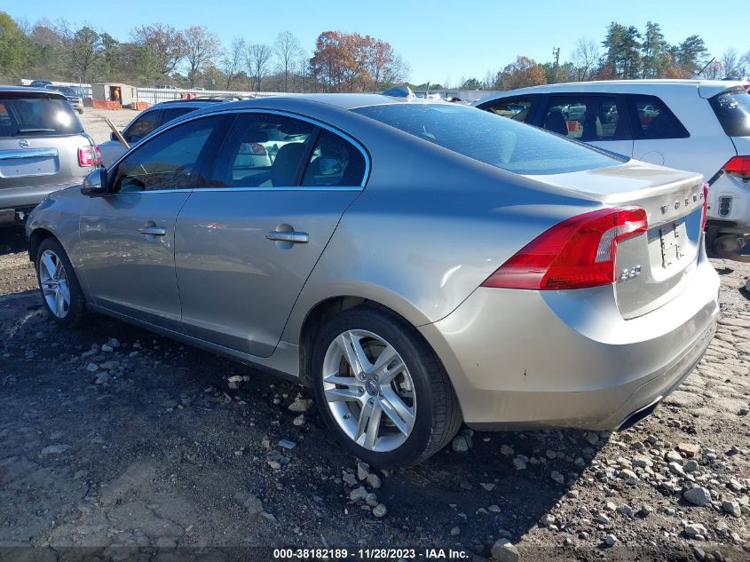 2015 VOLVO S60 T5 PREMIER - YV140MFB4F1301515
