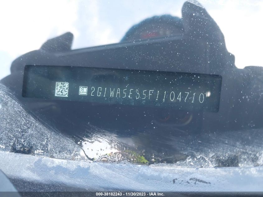 2015 CHEVROLET IMPALA LIMITED LS - 2G1WA5E35F1104710