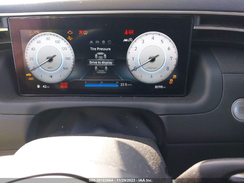 2022 HYUNDAI TUCSON SEL - 5NMJC3AE3NH122527