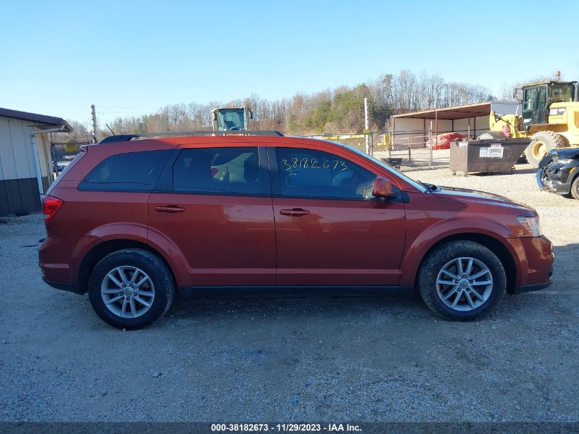 2014 DODGE JOURNEY SXT - 3C4PDCCG7ET120739