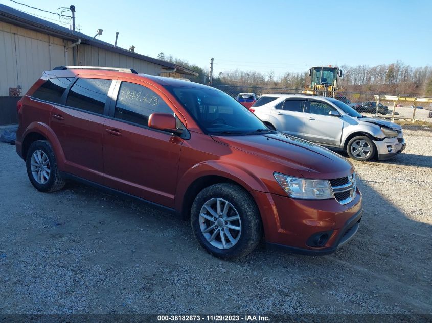 2014 DODGE JOURNEY SXT - 3C4PDCCG7ET120739