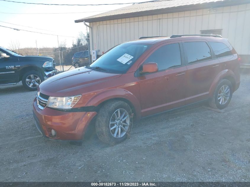 2014 DODGE JOURNEY SXT - 3C4PDCCG7ET120739