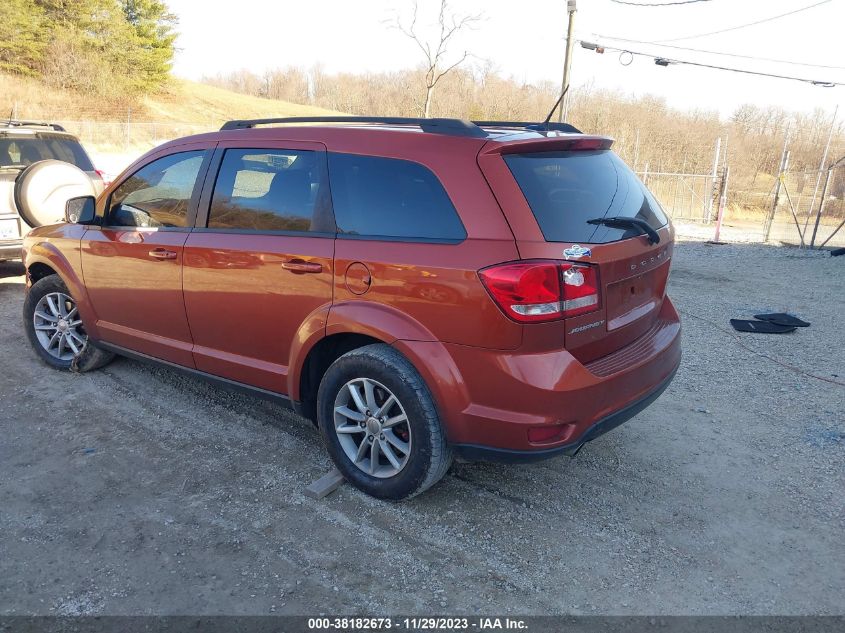 2014 DODGE JOURNEY SXT - 3C4PDCCG7ET120739
