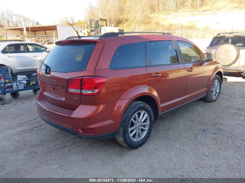 2014 DODGE JOURNEY SXT - 3C4PDCCG7ET120739