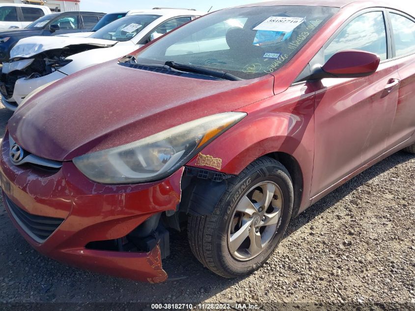 2015 HYUNDAI ELANTRA SE/SPORT/LIMITED - 5NPDH4AEXFH574449