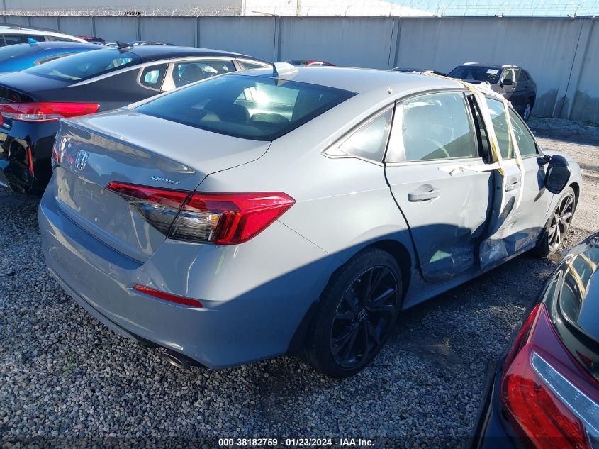 2023 HONDA CIVIC SPORT - 2HGFE2F53PH526141