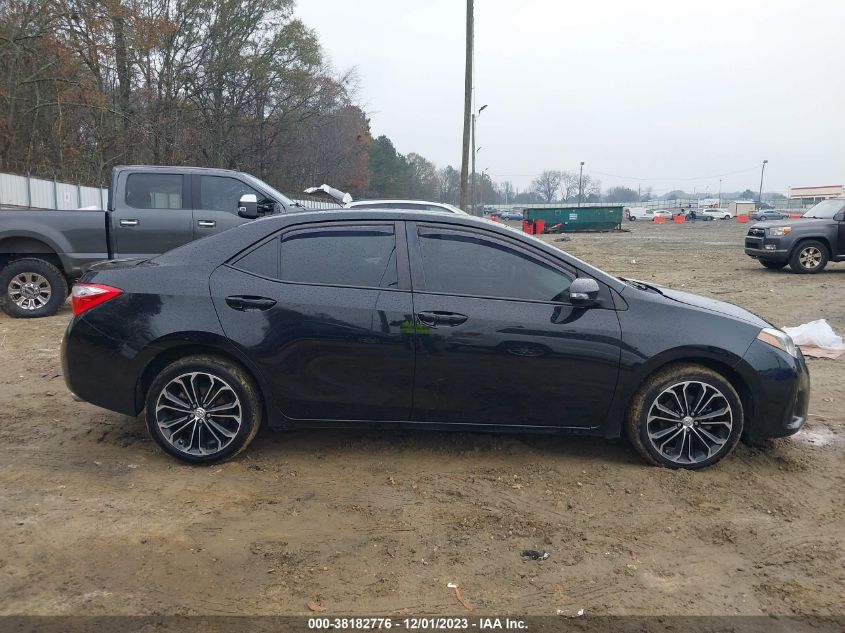 2015 TOYOTA COROLLA S PLUS - 2T1BURHE9FC426270