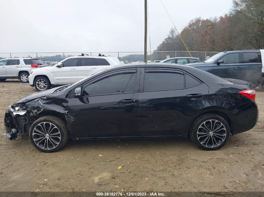 2015 TOYOTA COROLLA S PLUS - 2T1BURHE9FC426270