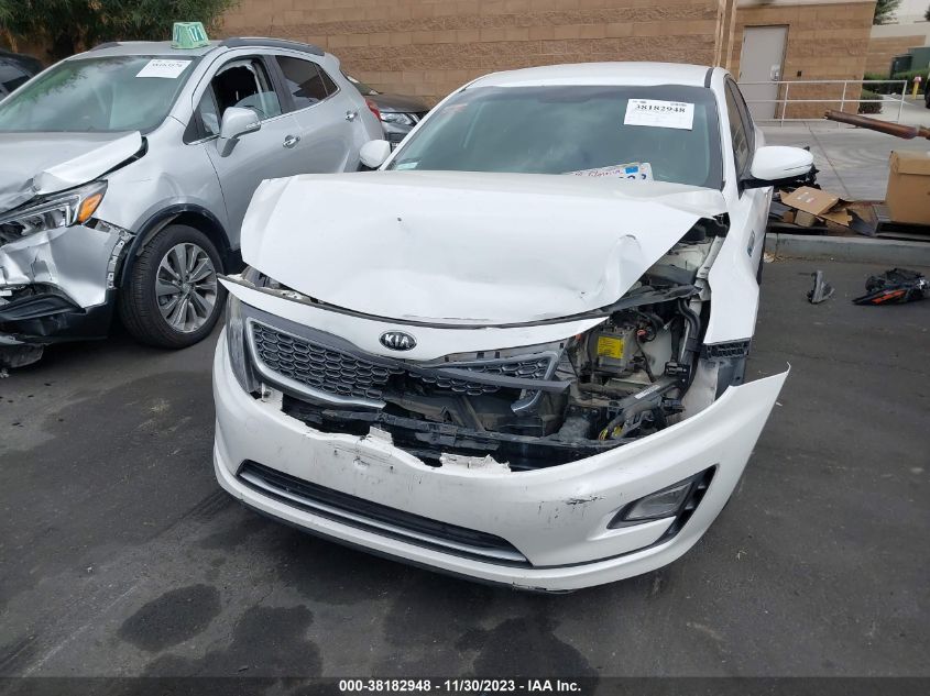 2016 KIA OPTIMA HYBRID - KNAGM4AD4G5096558