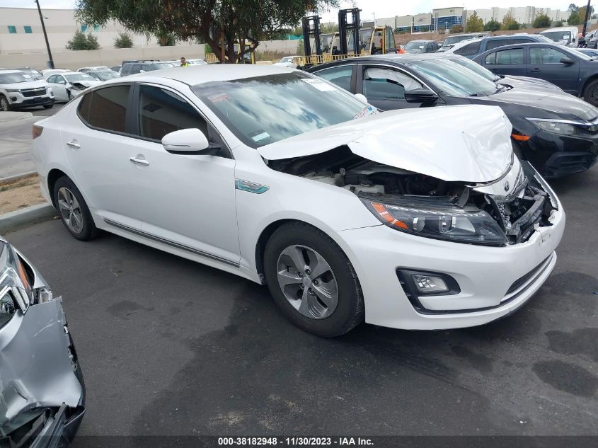 2016 KIA OPTIMA HYBRID - KNAGM4AD4G5096558
