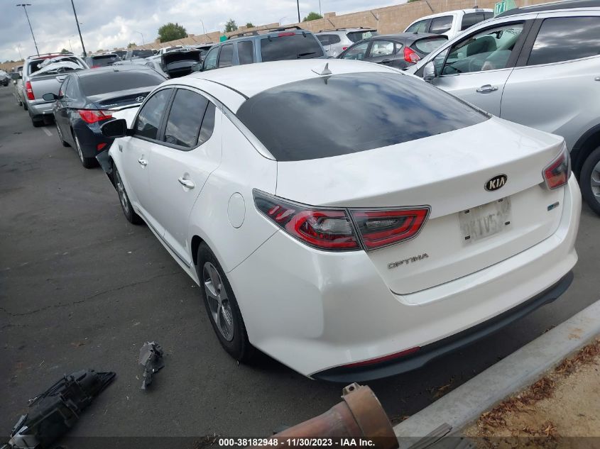 2016 KIA OPTIMA HYBRID - KNAGM4AD4G5096558