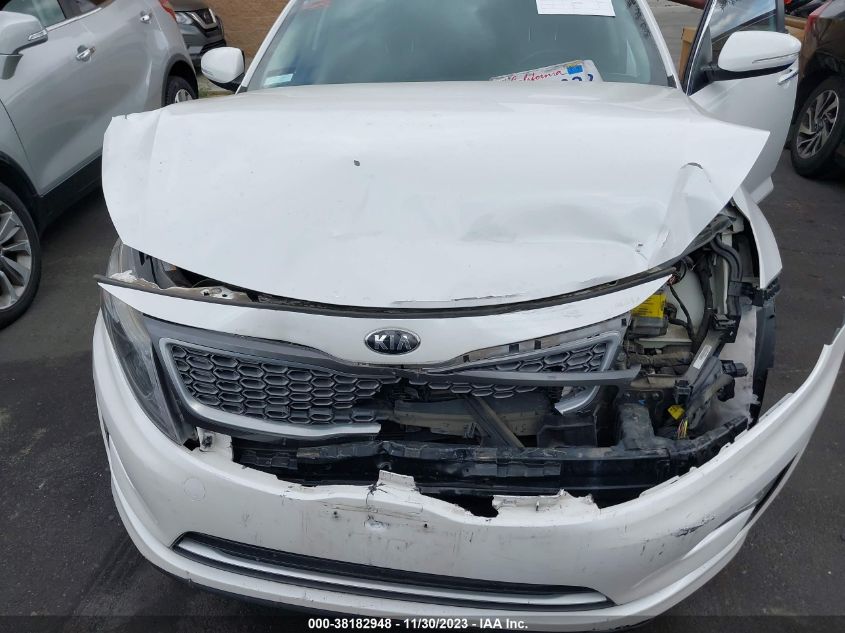 2016 KIA OPTIMA HYBRID - KNAGM4AD4G5096558