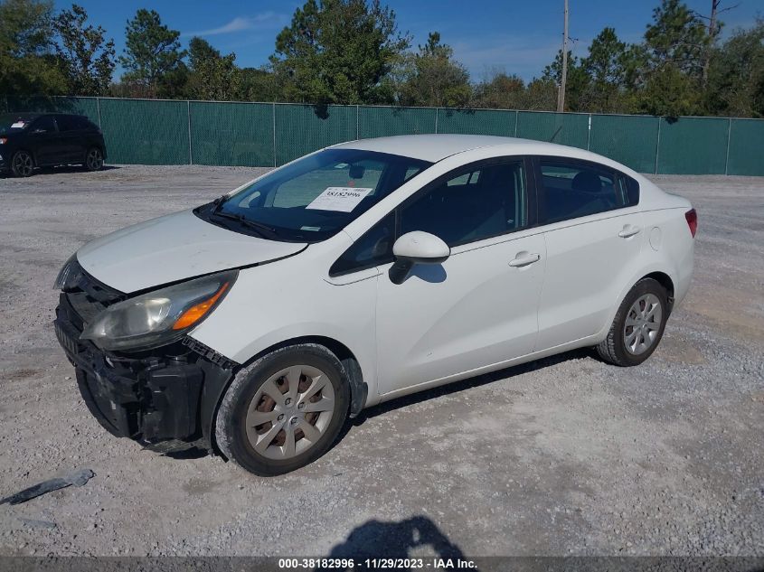 2013 KIA RIO LX - KNADM4A36D6280934