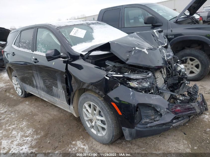 2022 CHEVROLET EQUINOX LT - 3GNAXUEV1NL122539