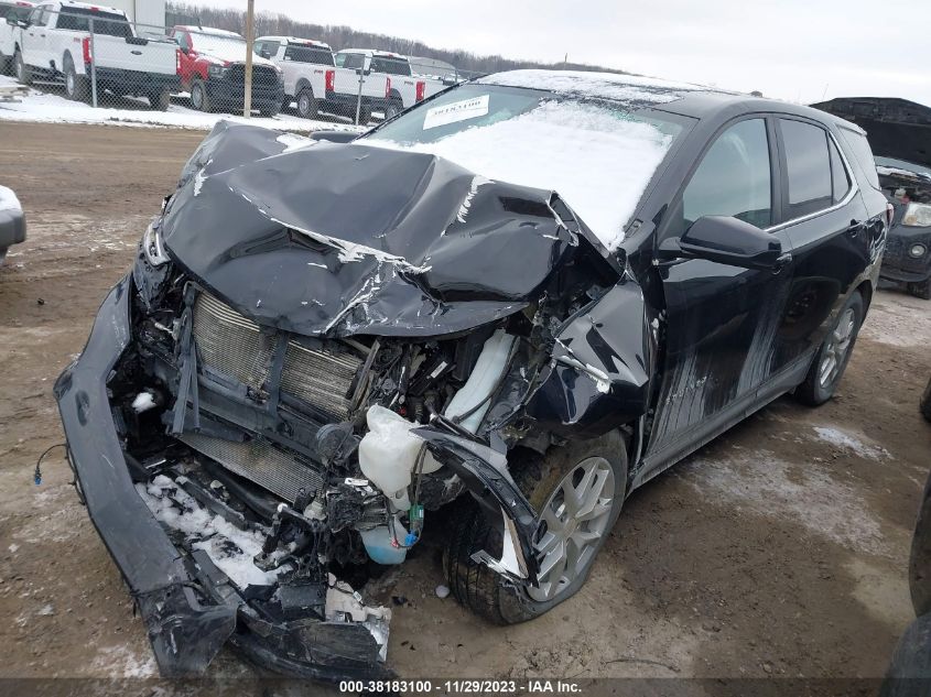 2022 CHEVROLET EQUINOX LT - 3GNAXUEV1NL122539
