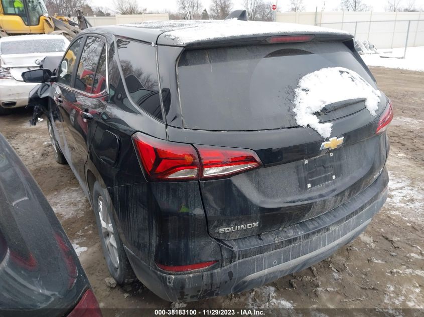 2022 CHEVROLET EQUINOX LT - 3GNAXUEV1NL122539