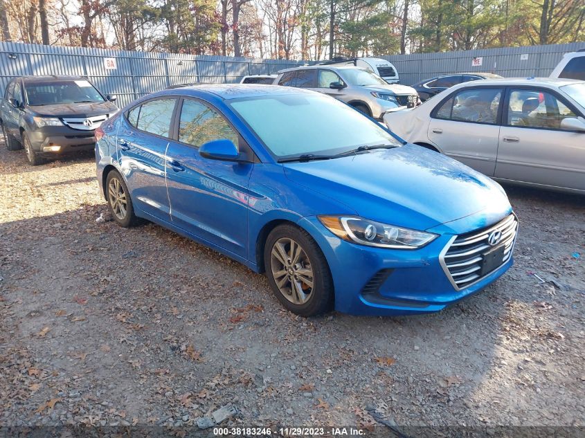 2018 HYUNDAI ELANTRA SEL/VALUE/LIMITED - 5NPD84LF2JH360151