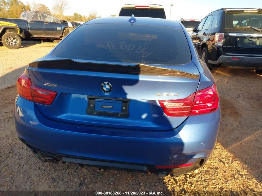 2015 BMW 435I GRAN COUPE XDRIVE WBA4B3C52FGV48860