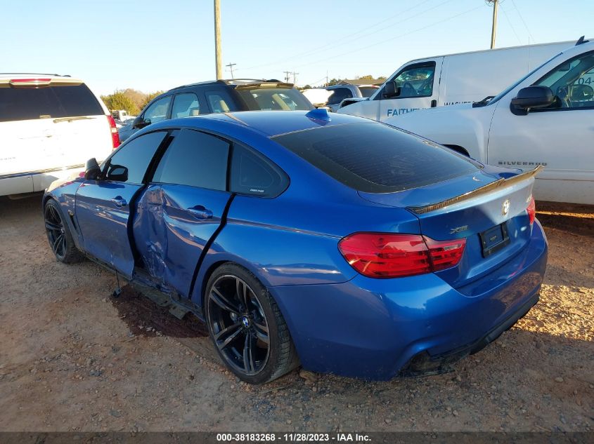 2015 BMW 435I GRAN COUPE XDRIVE WBA4B3C52FGV48860