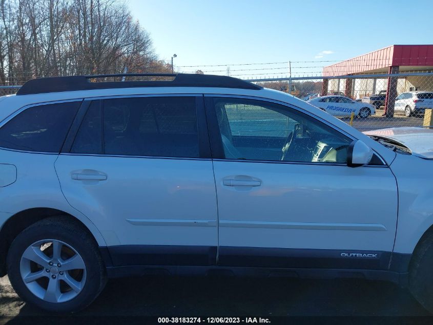 2014 SUBARU OUTBACK 2.5I PREMIUM - 4S4BRCDC1E3323365