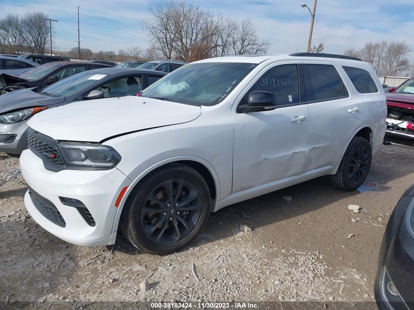 VIN 1C4RDJDG5MC764889 2021 DODGE DURANGO GT