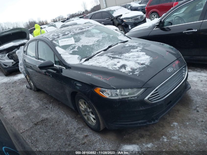 2017 FORD FUSION S - 3FA6P0G73HR279132